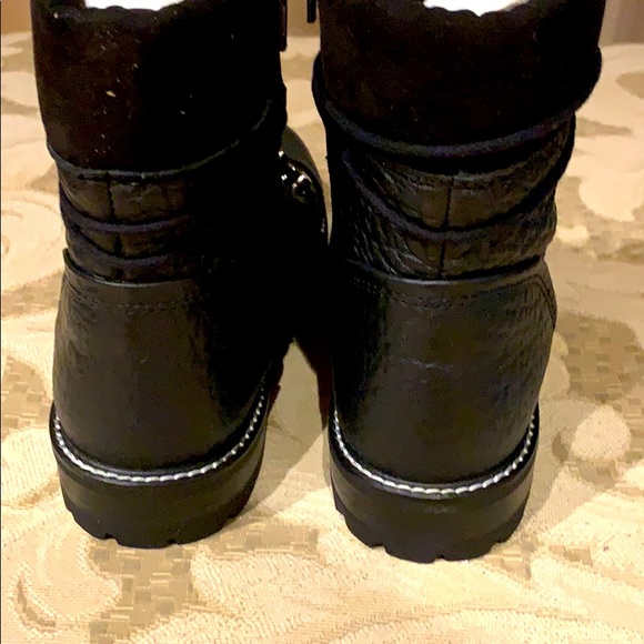 Steve Madden Genuine Leather Combat Boots - Picture 8 of 9